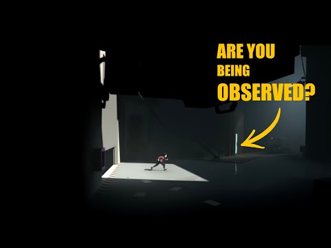 Playdead's INSIDE Easter Egg (creepy silhouette behind door)