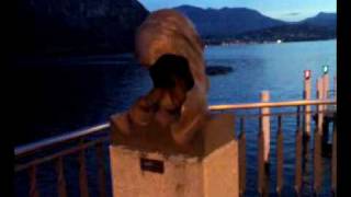 preview picture of video 'Campione d'Italia: alba sul lago di Lugano'