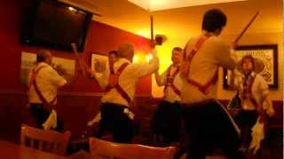 preview picture of video 'Cardiff Morris dance Idbury Hill in the Turberville, Llanharan. 11th September 2012.'