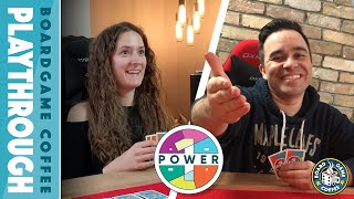 Power 1 Playthrough with Board Game Coffee