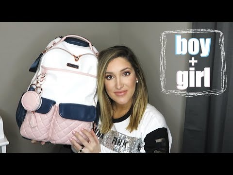 WHATS IN MY BABY'S HOSPITAL BAG | BABY BOY & BABY GIRL Video