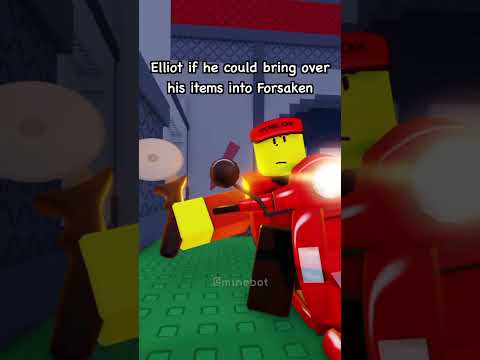 1x1x1x1 VS Elliot be like 😭 | FORSAKEN ANIMATION #forsaken #roblox
