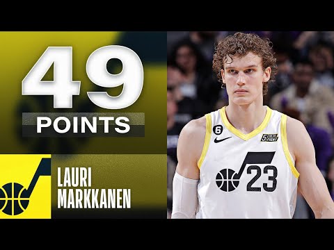 Lauri Markkanen GOES OFF for CAREER-HIGH 49 Points In Jazz W | January 5, 2023