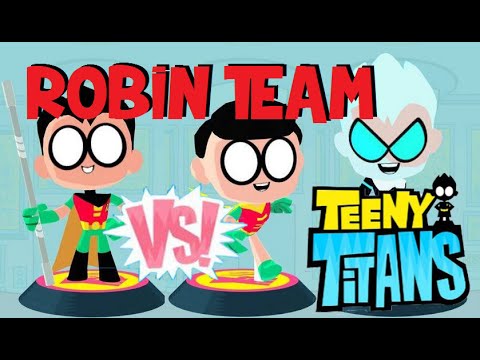 Teeny Titans - ROBIN, 80S ROBIN & MULTIVERSE ROBIN  vs MR. CHIBI and  Fight Final Tournament