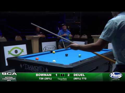 9-Ball Challenge - Bowman vs Deuel