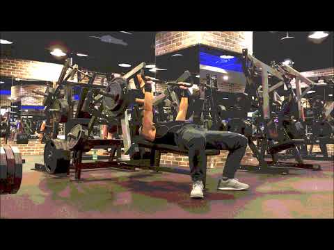 Chest and Trapezius workout 健身工廠 中華廠 20180128