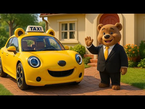 Ursulețul Taximetrist – Cântecel Vesel Pentru Copii | PitiKids