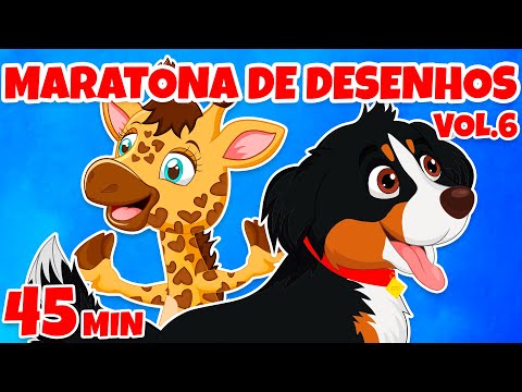 Maratona de Desenhos Vol. 6 - Giramille 45 min | Desenho Animado Musical