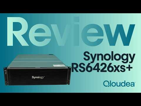 Synology RS6426xs+: NAS de 16 bahías para empresas