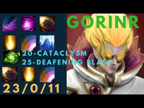 REFRESHER CATACLYSM & AOE DEAFENING BLAST COMBO!Better than Sumiya invoker. Dota 2 7.07 Highlights