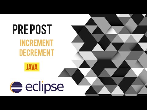 Pre Post Increment Decrement Program In Java Eclipse Java