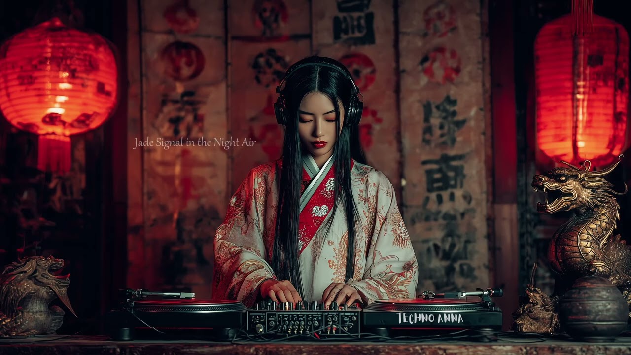 Chinese Dark Melodic Techno 2026 | Night Drive Through Neon Shanghai Vol. 3