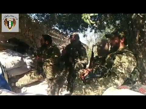 كلمة من أحد عناصر لواء جعفر الطيار المرابطين في ريف إدلب