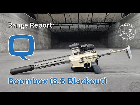 Range Report: Q Boombox (8.6 Blackout) - The ultimate battle rifle \u0026 PDW?