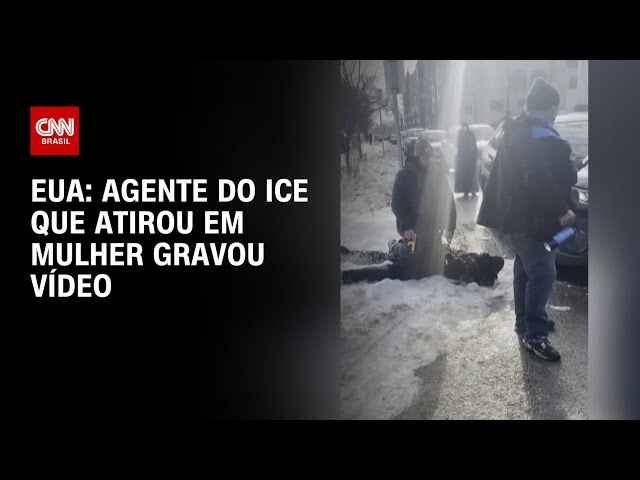 Agente do ICE que atirou em mulher em Minneapolis gravou vídeo | CNN 360°