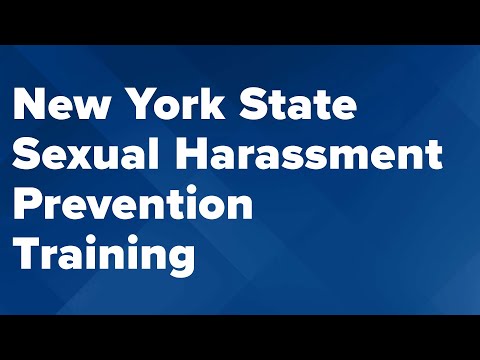 Sexual Harassment Prevention Training
