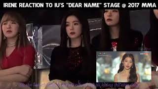Download lagu Irene reaction to IU's 'Dear Name' stage @ MMA 2017 mp3