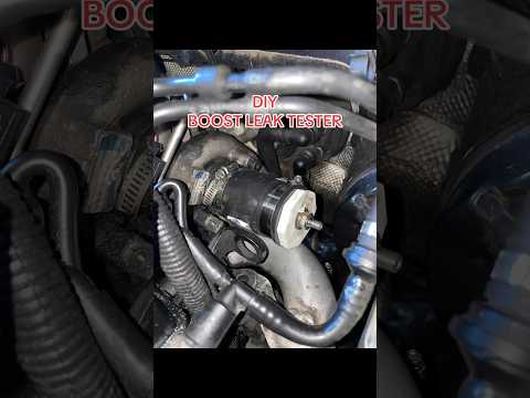DIY boost LEAK tester