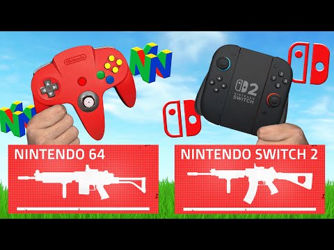 I Won Warzone With EVERY Nintendo Controller