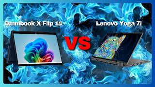 HP OmniBook X Flip 14 vs Lenovo Yoga 7i - Which laptop is best in 2026!