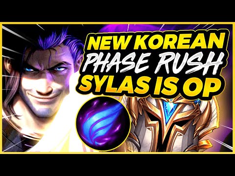 #1 SYLAS WORLD PLAYS KOREAN PHASE RUSH - League of Legends