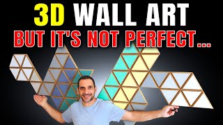 הכנתי אמנות קיר "מעץ" אבל הייתי צריכה להשתמש בחומר אחר... | XDIY