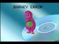 Barney Error Toshiba SD 3000 DVD Player Edition 16 ONLY