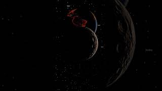 What if we moved the Moon 10 times closer? - Universe Sandbox #spacesimulation