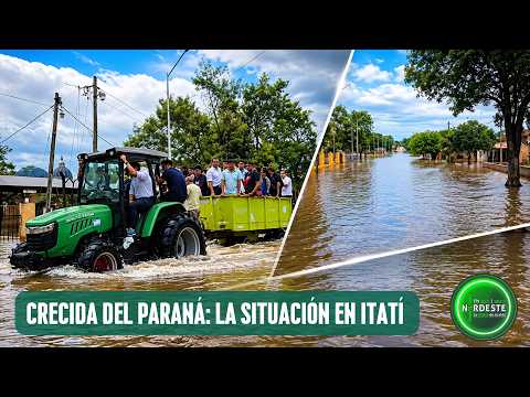 CRECIDA DEL PARANÁ: LA SITUACIÓN EN ITATÍ