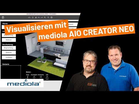 ELV Online-Fachseminar – Visualisieren mit dem Mediola AIO CREATOR NEO
