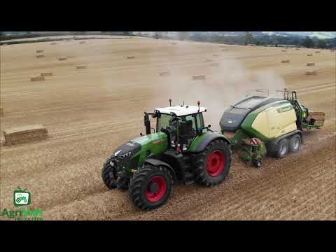 New Krone 1290vc Generation 5 Baler!!