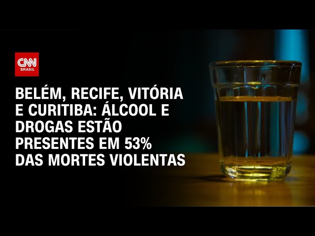 Álcool e drogas estão presentes em 53% das mortes violentas, diz USP | CNN NOVO DIA