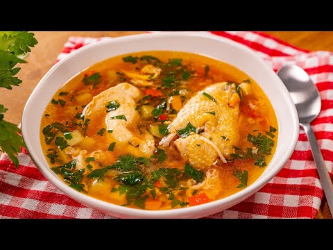 Traditional Romanian Chicken Soup