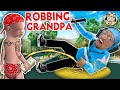 I ROBBED GRANDPA and Soaked Him in .... WHAT?  (FGTeeV Gangster Granny Weird Game)