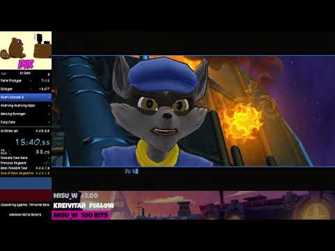 Sly 4 All Jobs Speedrun in 4:21:52 [WR]