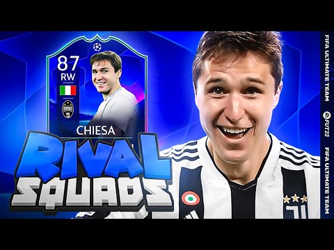 TOTGS Federico Chiesa Rival Squads!!!