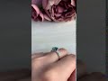 Серебряное кольцо с топазом Лондон Блю 1.629ct