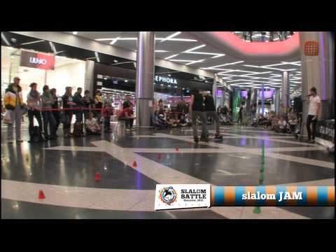 Rzeszów Slalom Battle 2012 - Slalom Jam - Angelika Prucnal - Izabela Bednarska