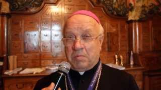Słowo do pielgrzymów duchowych - Ksiądz Biskup Józef Zawitkowski