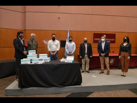 La Provincia recibió la donación de 780 kits de testeo rápido para San Antonio de Los Cobres