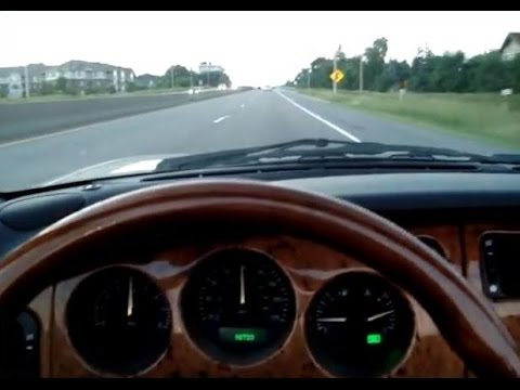 1998 Jaguar XK8 Convertible - Acceleration and Driving