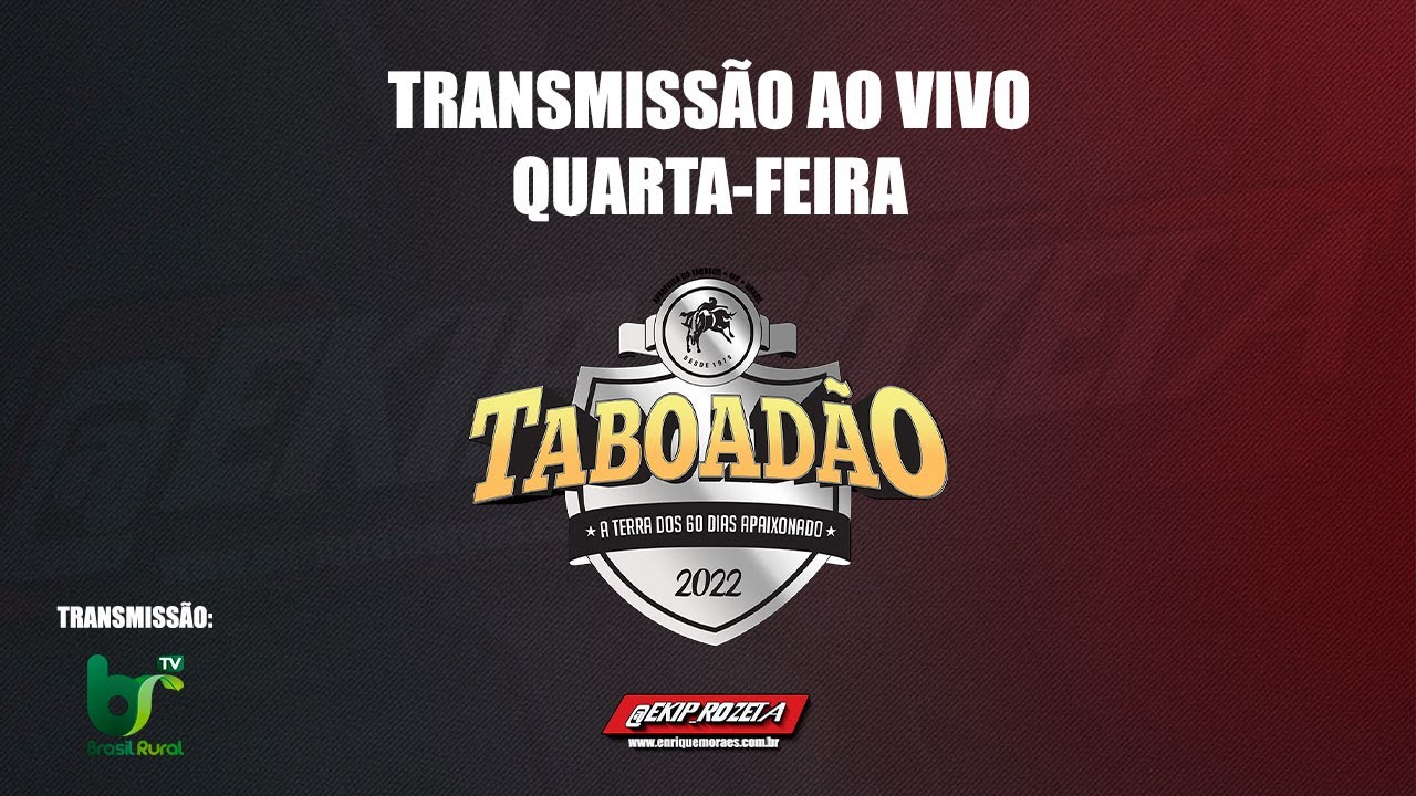 TABOADÃO 2022 (QUARTA-FEIRA)