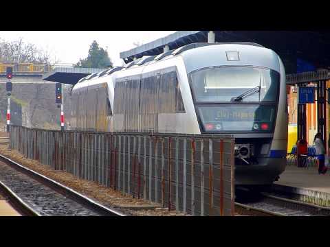 2xAutomotoare Săgeata Albastră ieșind din Grupa Tehnică și pornind din Oradea (02 03 2015)