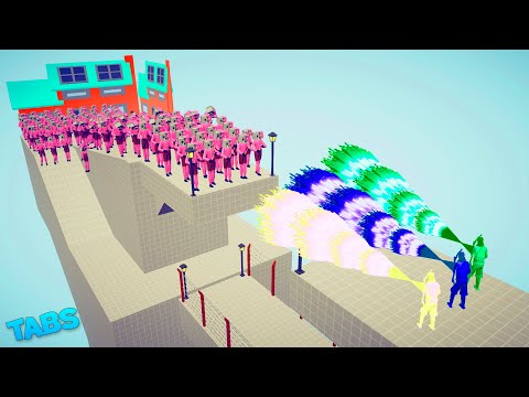 ARMY OF BIG MINECRAFT PIGLIN vs TRIO EVERY GOD 🔥💪| Totally Accurate Battle Simulator [TABS]