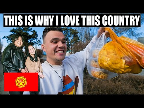 This is TRUE Kyrgyzstan Hospitality! (Cake, Apples & Borsok!)