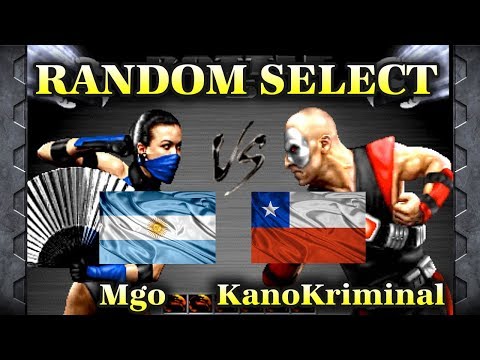 MgoUmkArg (Argentina) vs KanoKriminal (Chile) | UMK3 Random Select