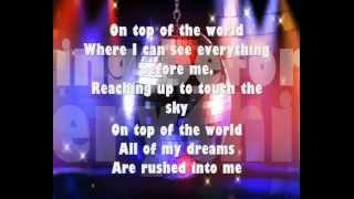 On Top Of The World - Barbie Princess Charm School (Lyrics+ backgrounds)