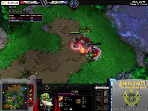 Lyn (O) VS Life (NE) - WC3 - WCA China V Korea
