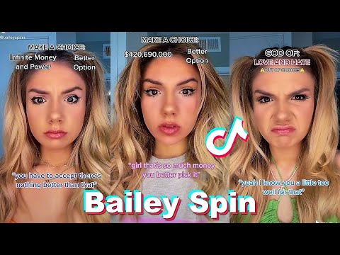 NEW Funny Bailey Spinn POV Tiktok Videos 2021 - Best tik tok POVs of Bailey Spin