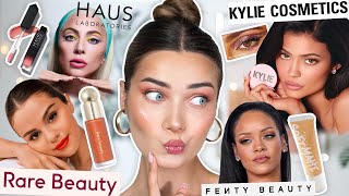 I TRIED EVERY CELEBRITY OWNED MAKEUP BRAND... I'M SPEECHLESS!